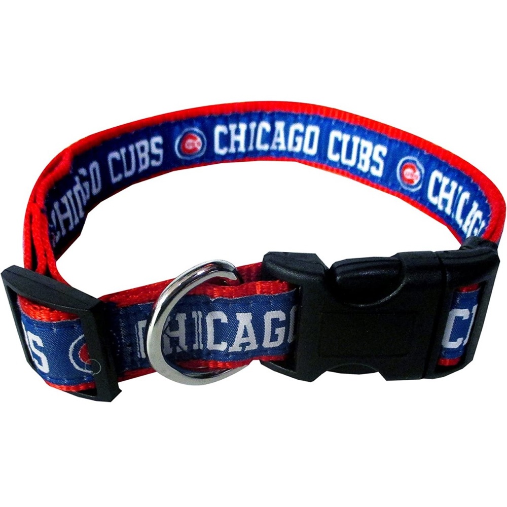 NWT Chicago CUBS MLB Dog Collar size S